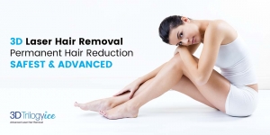 Forever Smooth, Silky Skin with 3D Laser Hair Removal Treatment